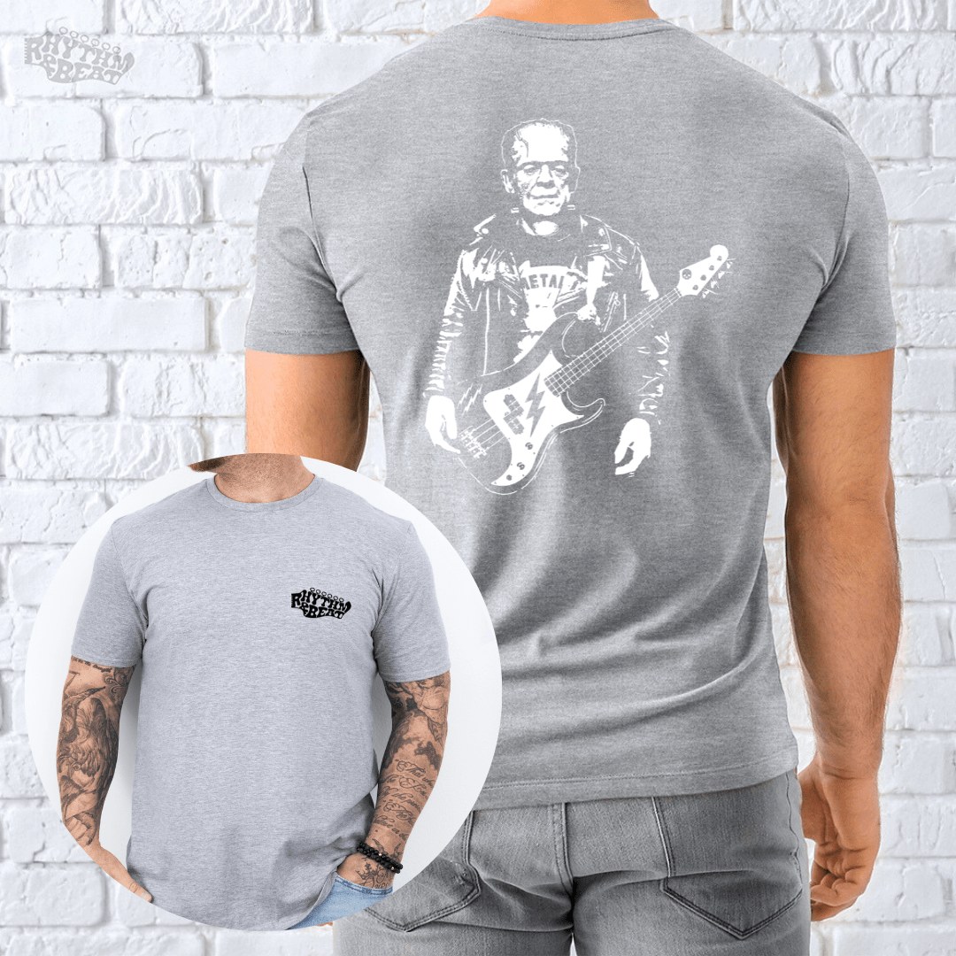 Printify T-Shirt Sport Grey / S Frankenstein Monster Guitar T-Shirt