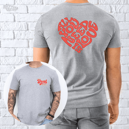 Printify T-Shirt Sport Grey / S Heart Of Love T-Shirt