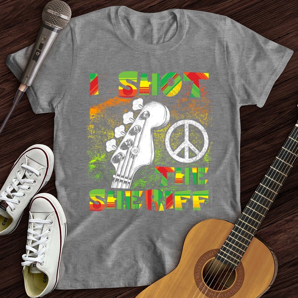 I Shot The Sheriff T-Shirt - Sport Grey / S
