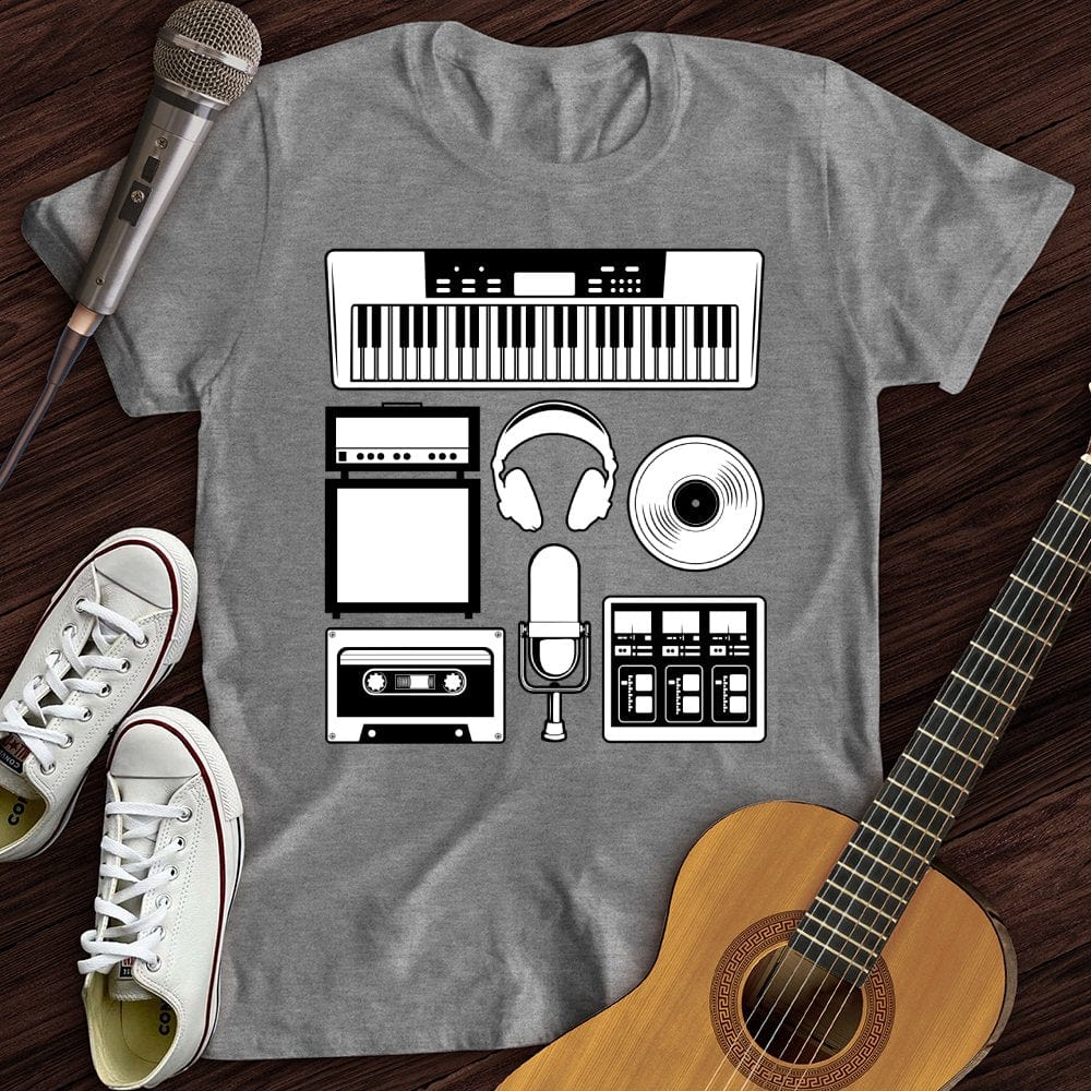 Printify T-Shirt Sport Grey / S Music Tools T-Shirt