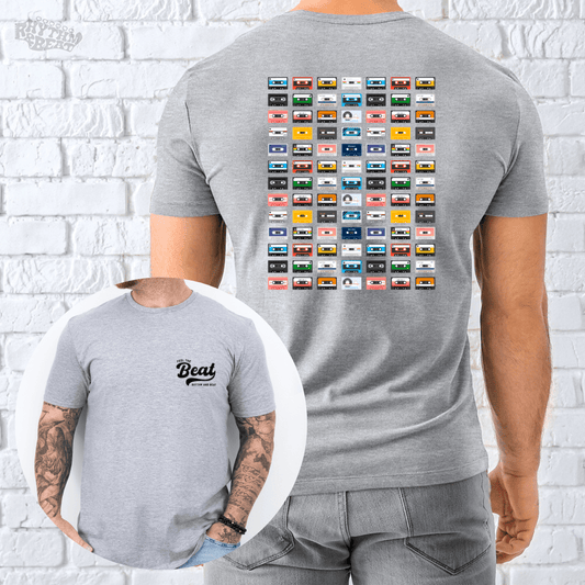 Printify T-Shirt Sport Grey / S Retro Rainbow Cassette T-Shirt
