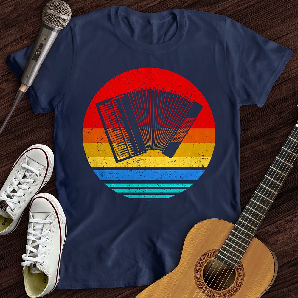 Printify T-Shirt Vintage Accordion T-Shirt