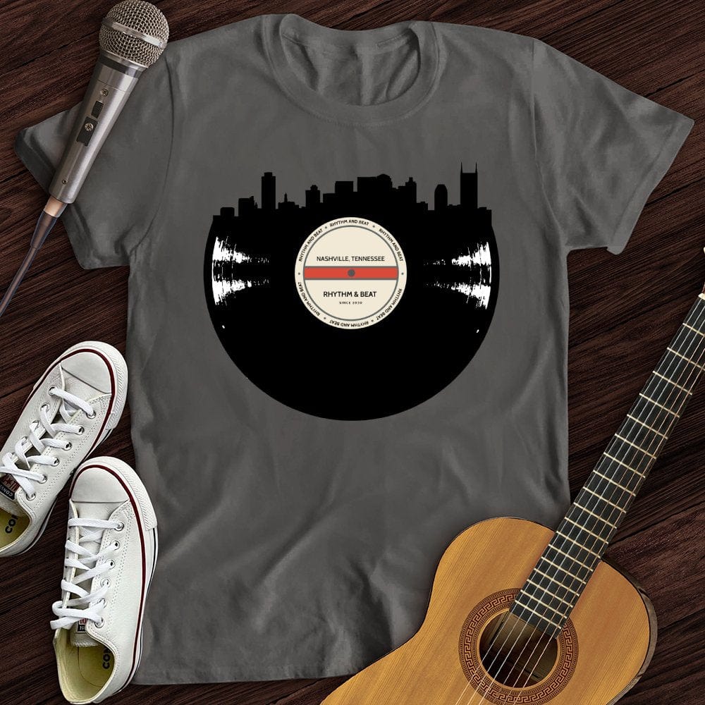 Printify T-Shirt Vinyl Skyline Nashville T-Shirt