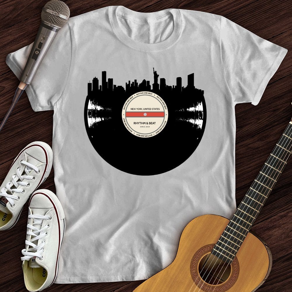 Printify T-Shirt Vinyl Skyline New York T-Shirt