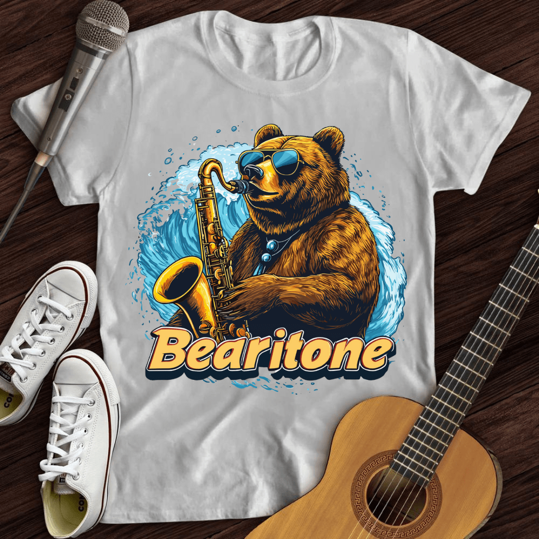 Printify T-Shirt White / S Bear-itone T-Shirt