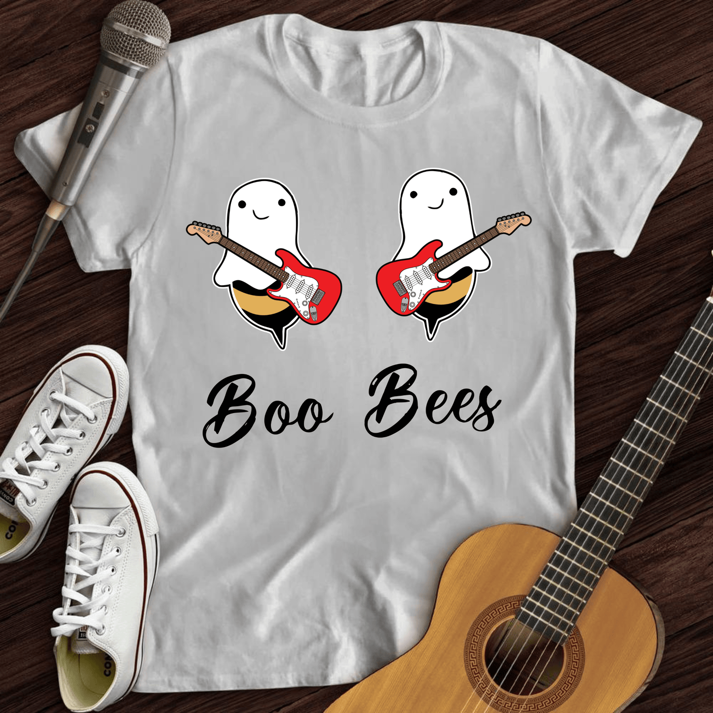 Printify T-Shirt White / S Boo Bees T-Shirt