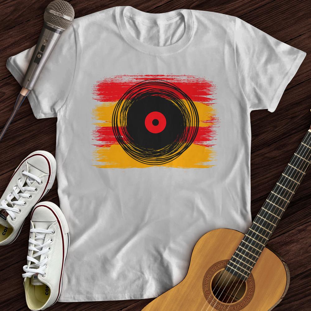 Printify T-Shirt White / S Cartoon Record T-Shirt