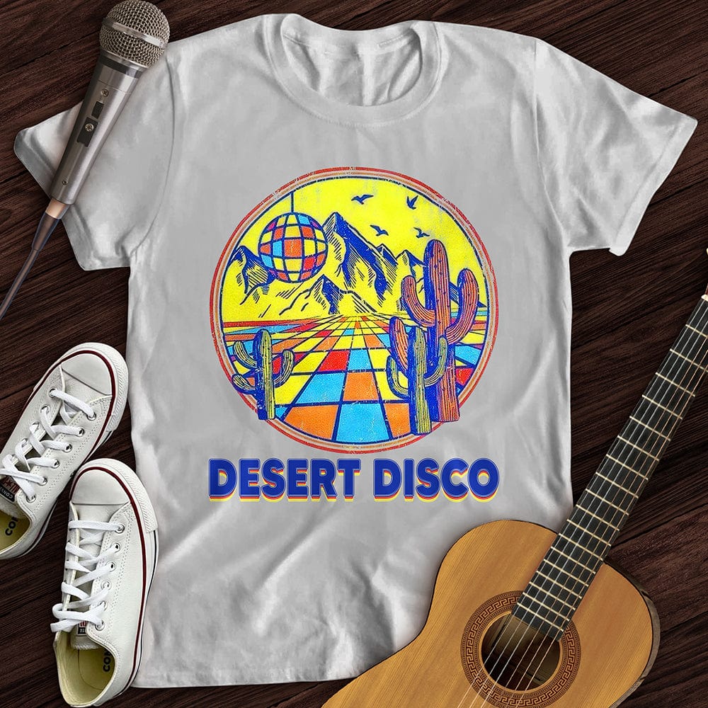 Printify T-Shirt White / S Desert Disco T-Shirt