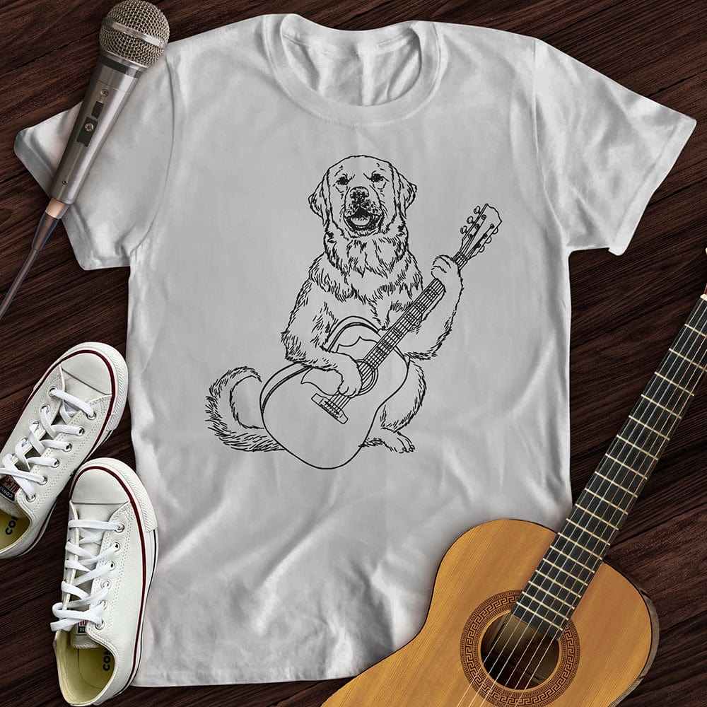 Printify T-Shirt White / S Golden T-Shirt