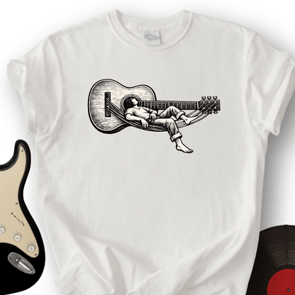 Printify T-Shirt White / S Guitar Lounge T-Shirt