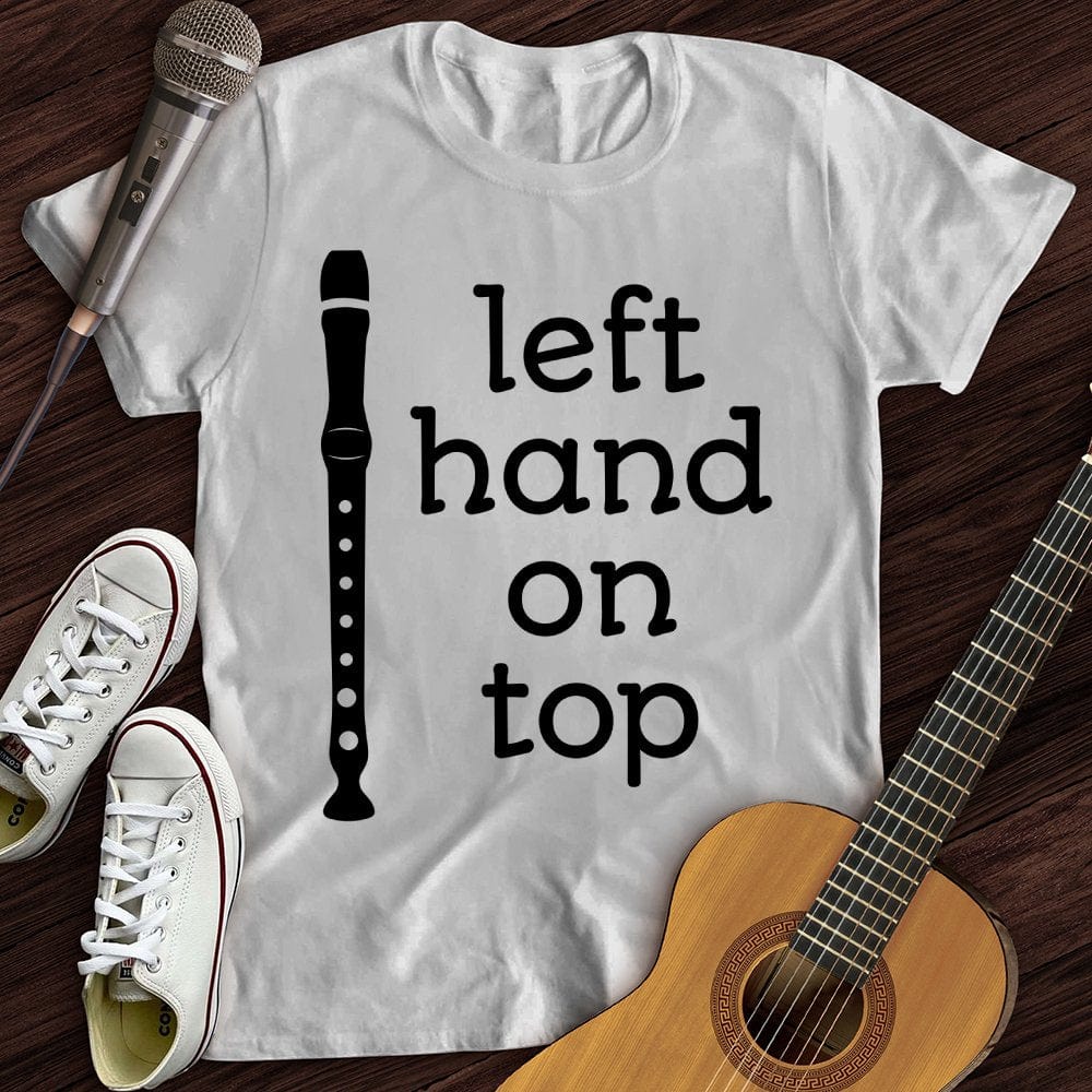 Printify T-Shirt White / S Lefty on Top T-Shirt