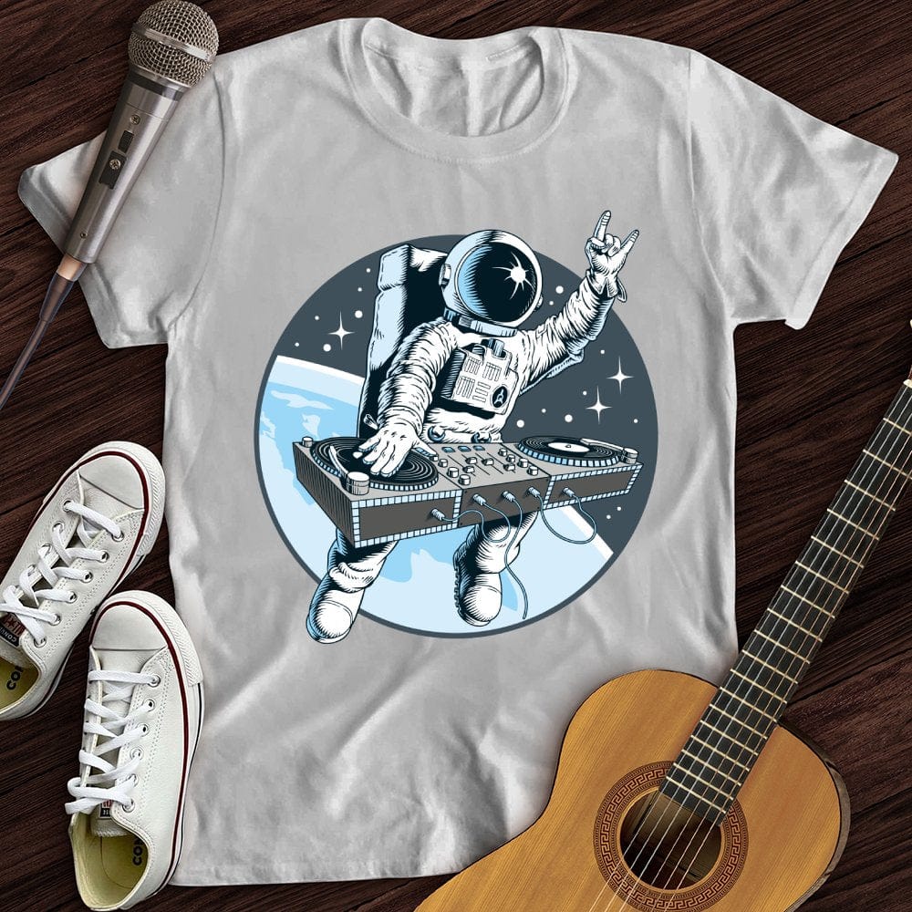 Printify T-Shirt White / S Outer Space DJ T-Shirt