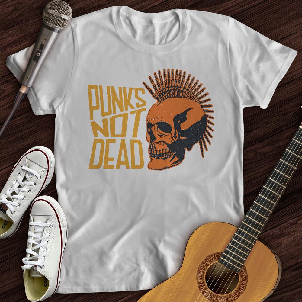 Printify T-Shirt White / S Punk's Not Dead T-Shirt