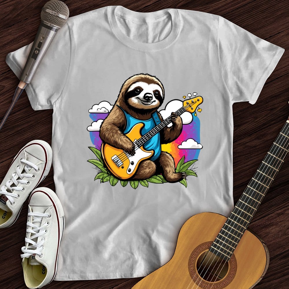 Printify T-Shirt White / S Slow Music T-Shirt