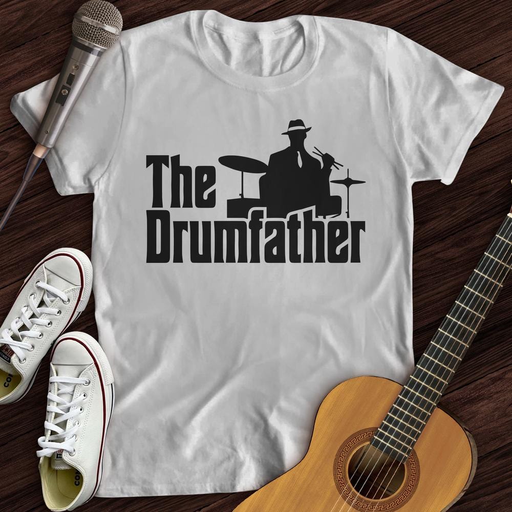 Printify T-Shirt White / S The Drumfather T-Shirt