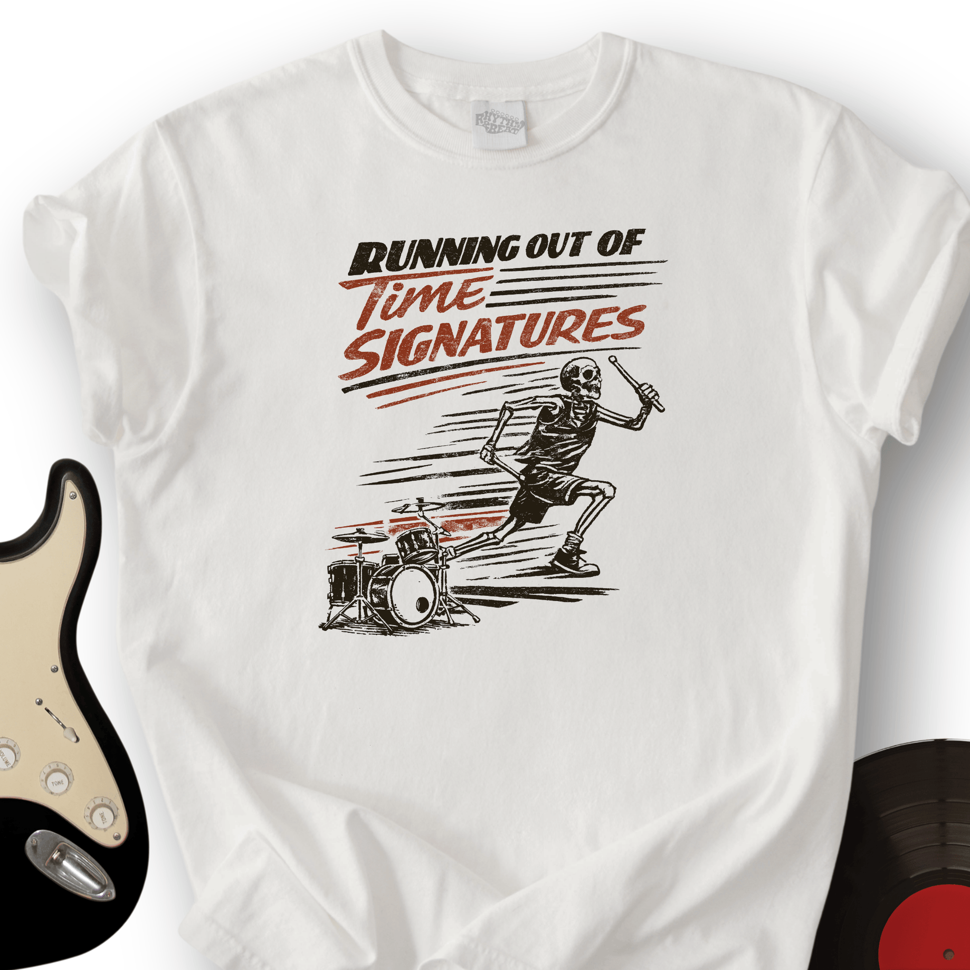 Printify T-Shirt White / S Time Signatures T-Shirt