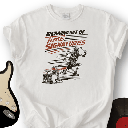 Printify T-Shirt White / S Time Signatures T-Shirt