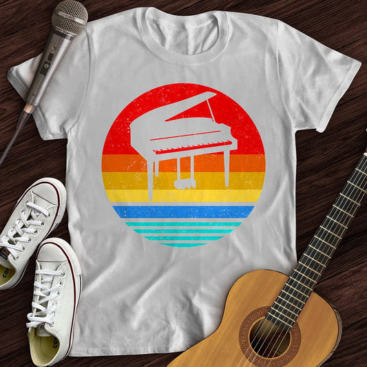 Printify T-Shirt Vintage Piano T-Shirt