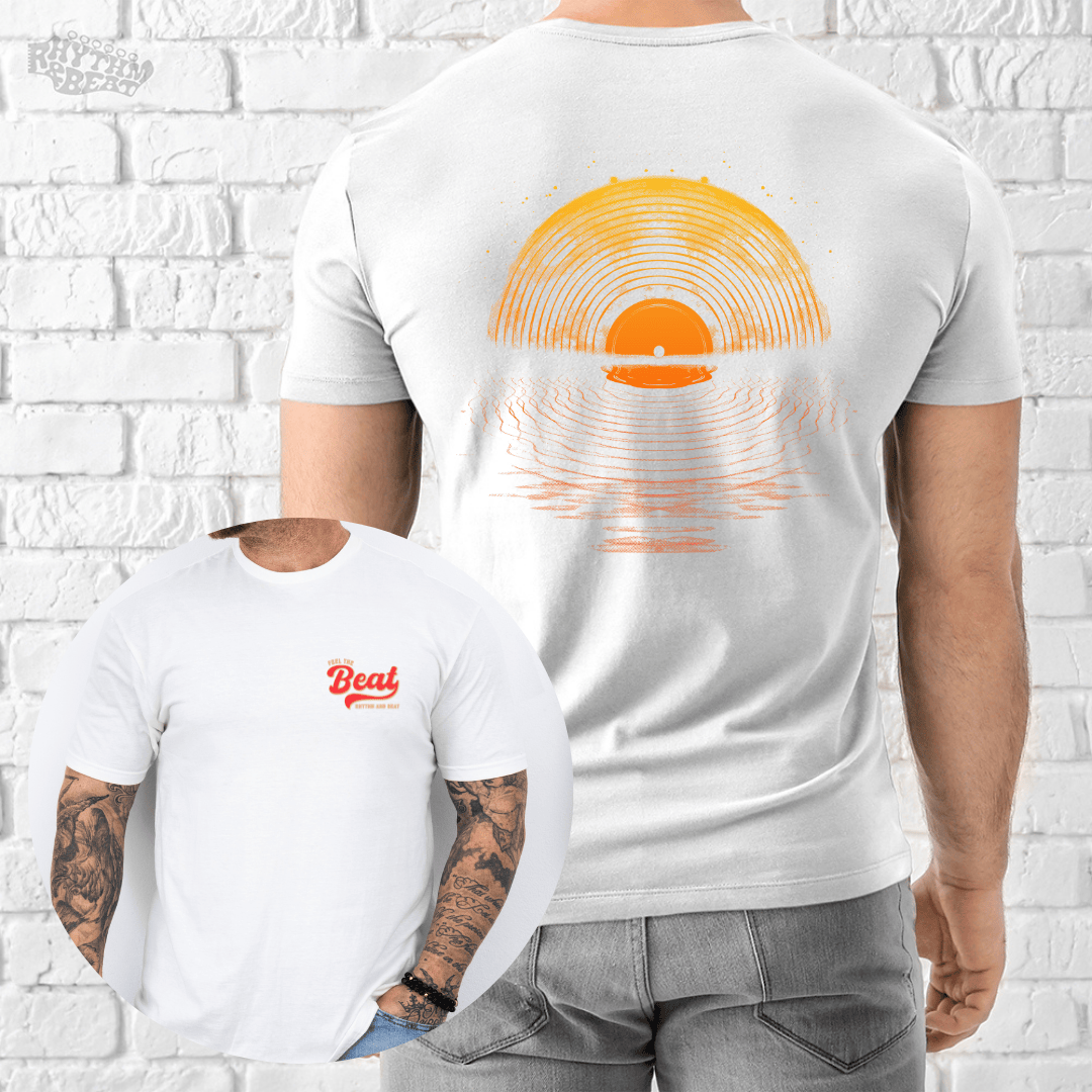 Printify T-Shirt White / S Vinyl Reflection T-Shirt