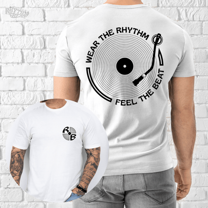 Printify T-Shirt White / S Wear The Rhythm Feel The Beat T-Shirt
