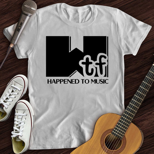 Printify T-Shirt White / S What Happened To Music T-Shirt