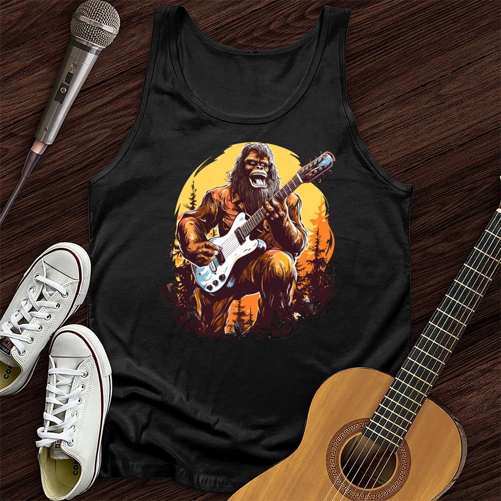 Printify Tank Top Black / XS Bigfoot Shredding Unisex Tank Top