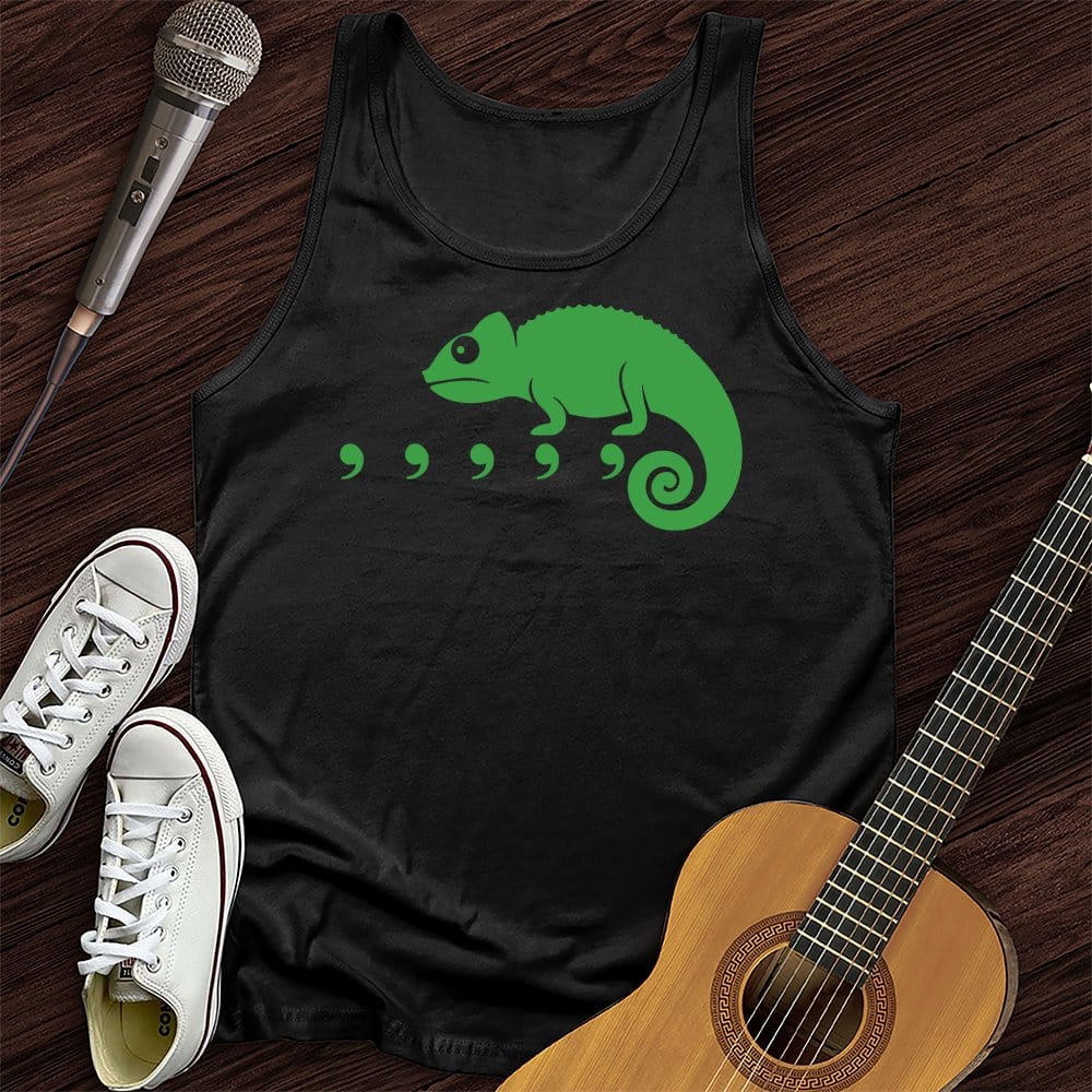 Printify Tank Top Black / XS Chameleon Unisex Tank Top