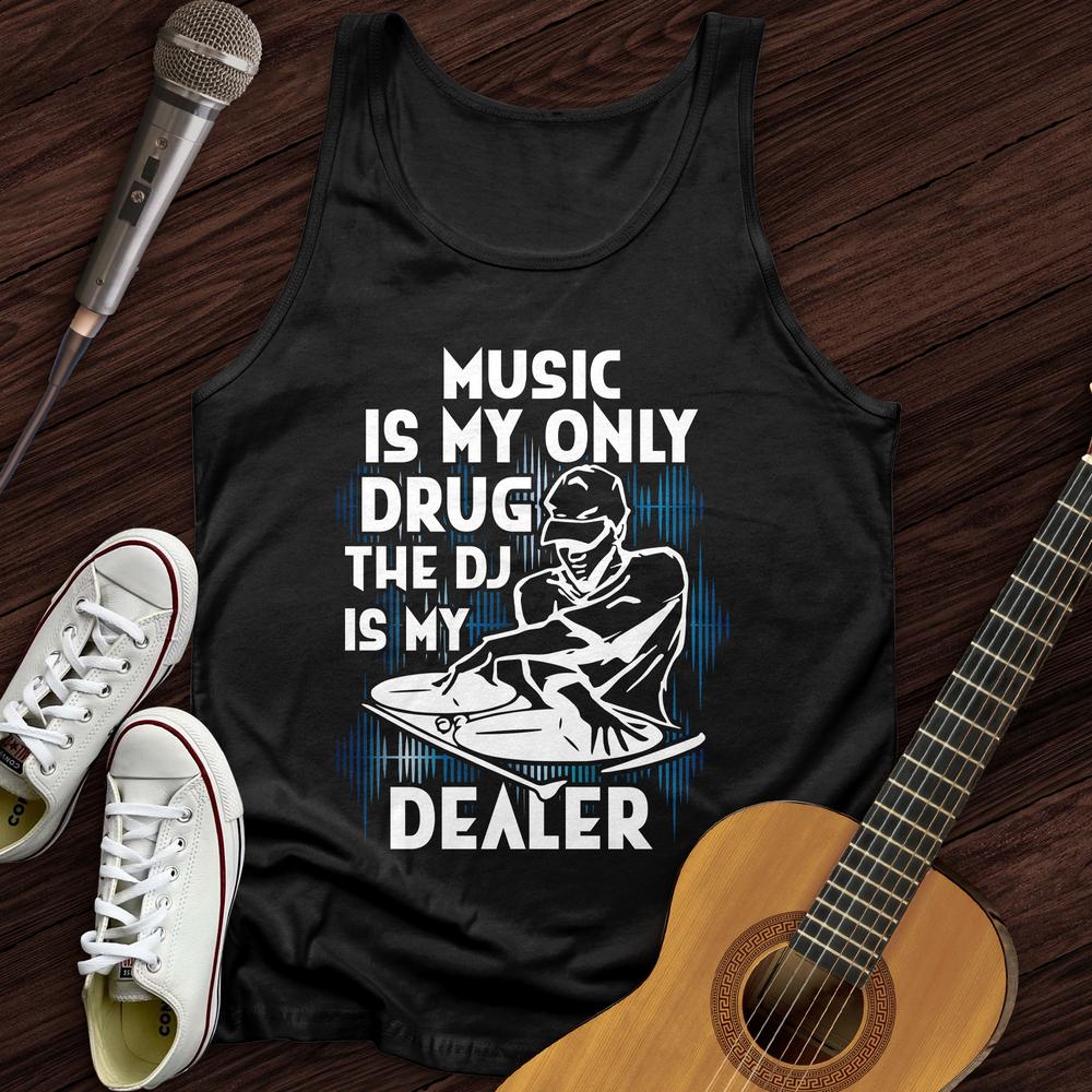 Printify Tank Top Black / XS DJ Dealer Unisex Tank Top