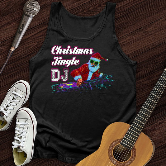 Printify Tank Top Black / XS DJ Jingle Unisex Tank Top