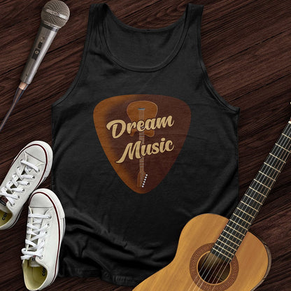 Printify Tank Top Black / XS Dream of Music Tank Top