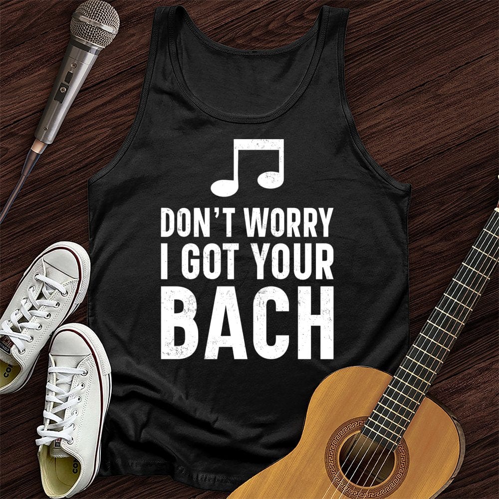 Printify Tank Top Black / XS Got Bach Unisex Tank Top