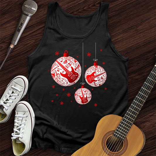 Printify Tank Top Black / XS Guitar Ornaments Unisex Tank Top