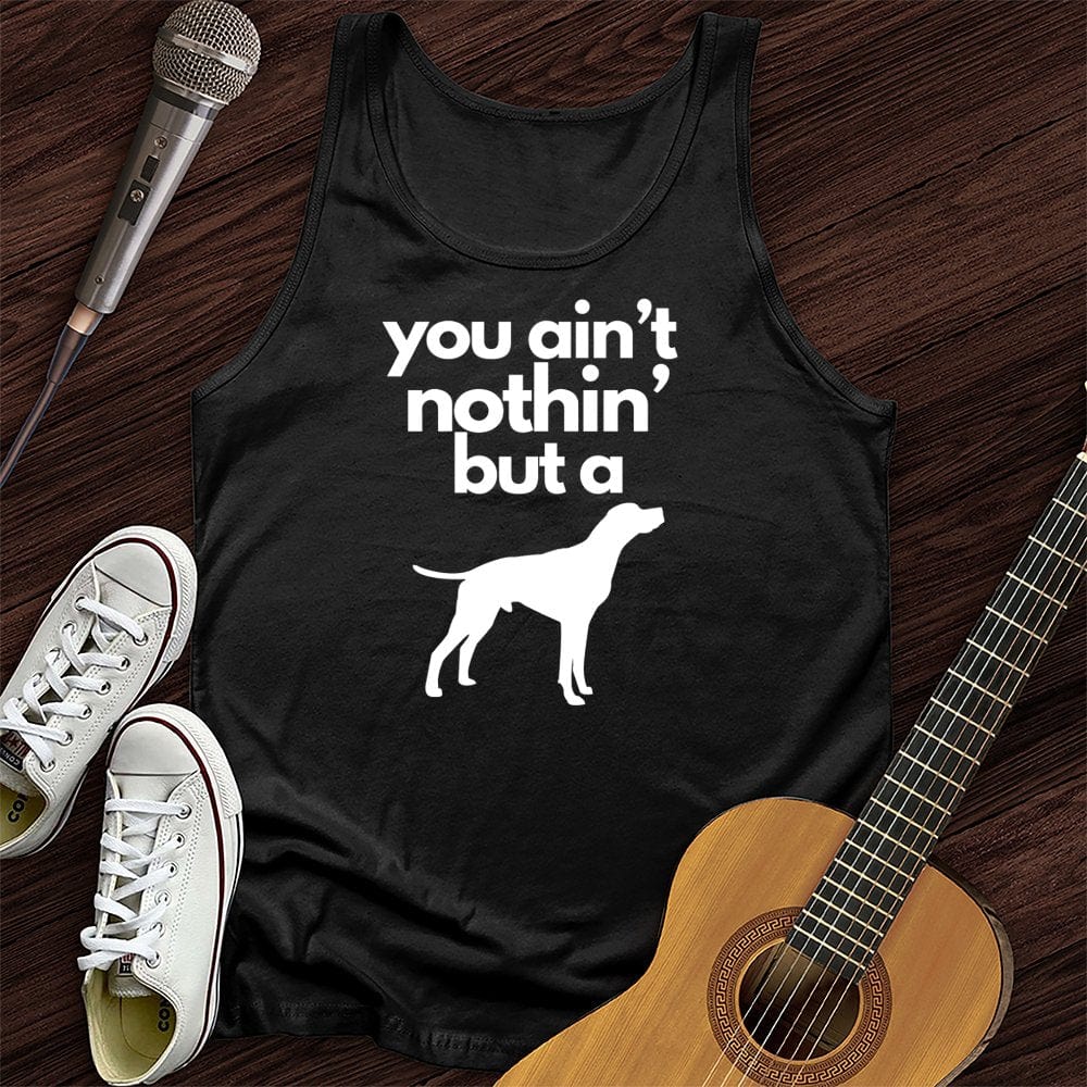 Printify Tank Top Black / XS Hound Blues Unisex Tank Top