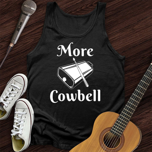 Printify Tank Top More Cowbell Unisex Tank Top