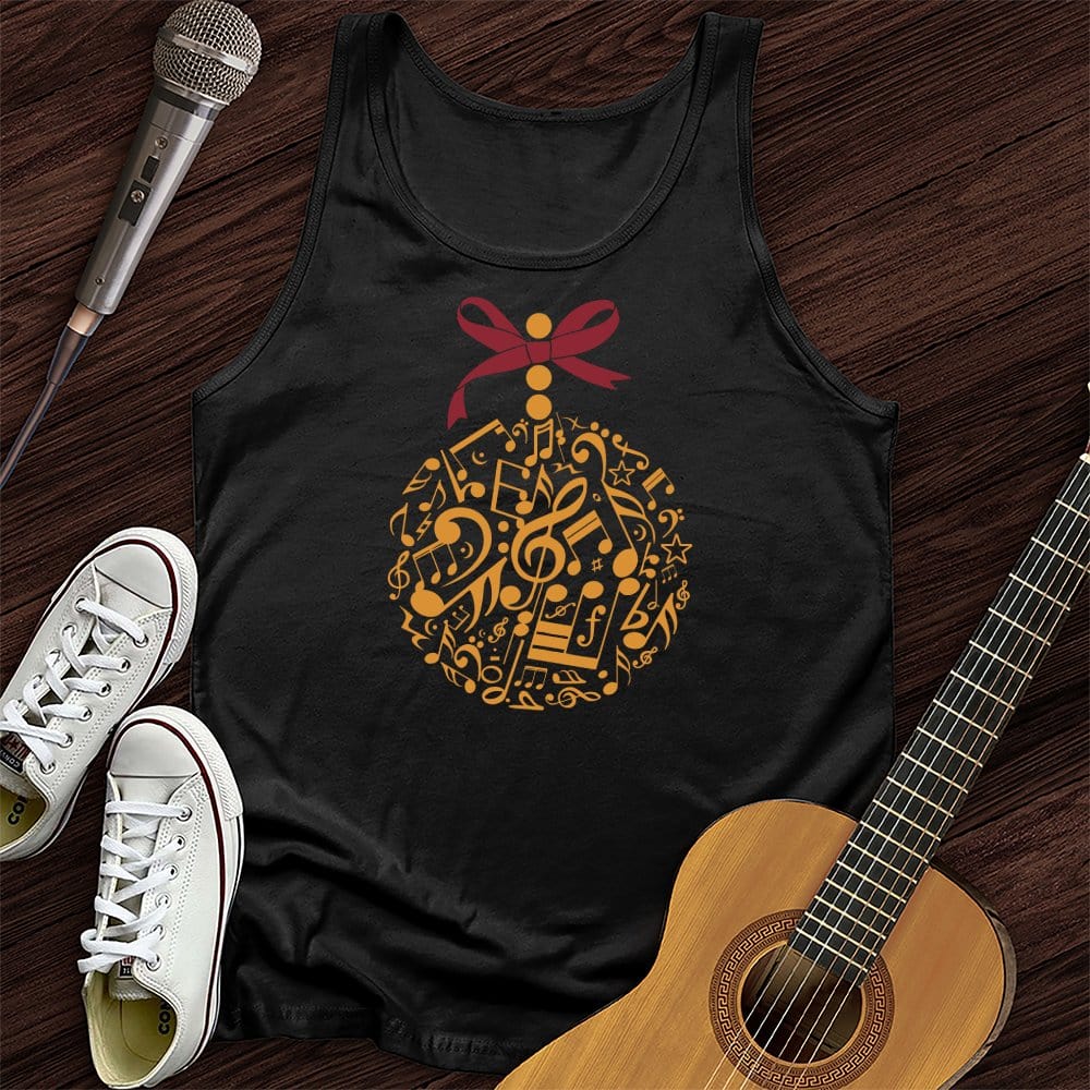 Printify Tank Top Black / XS Musical Ornament Unisex Tank Top