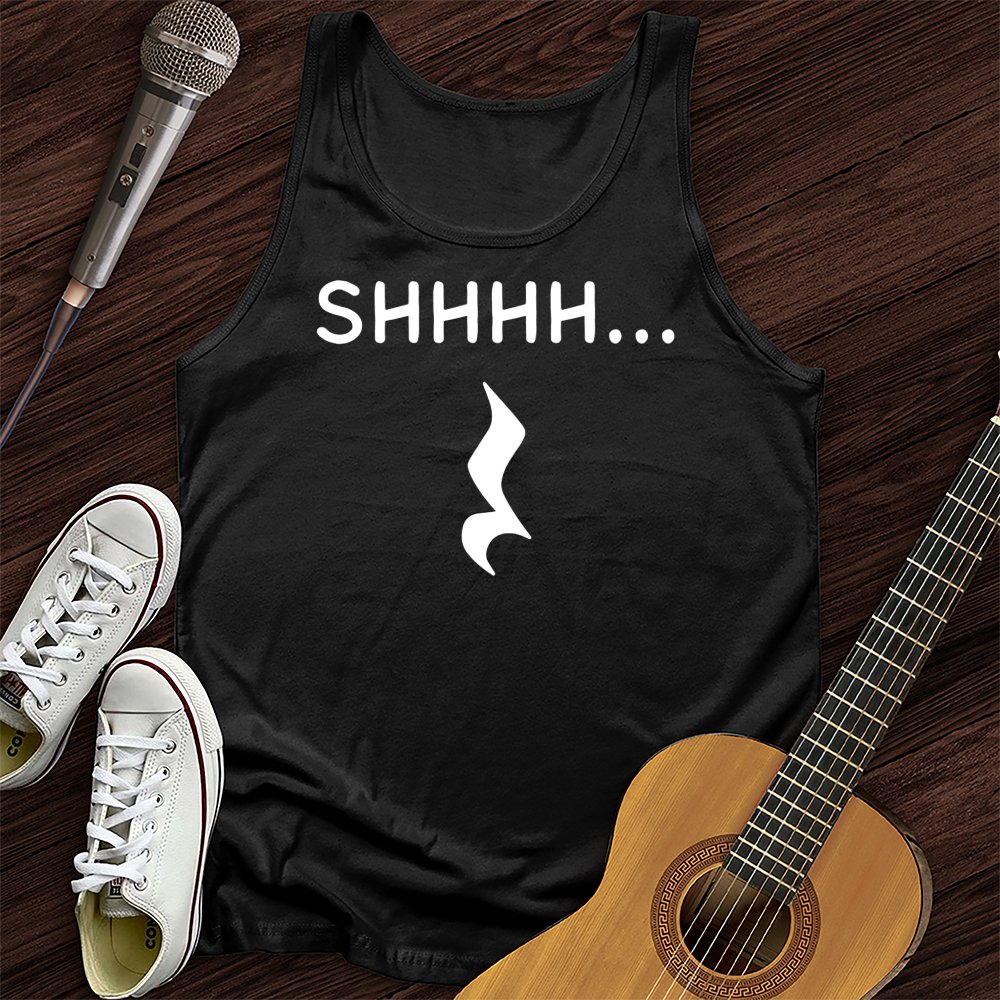 Printify Tank Top Black / XS Quiet Tank Top