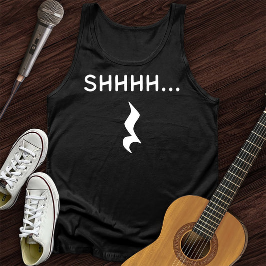 Printify Tank Top Black / XS Quiet Tank Top