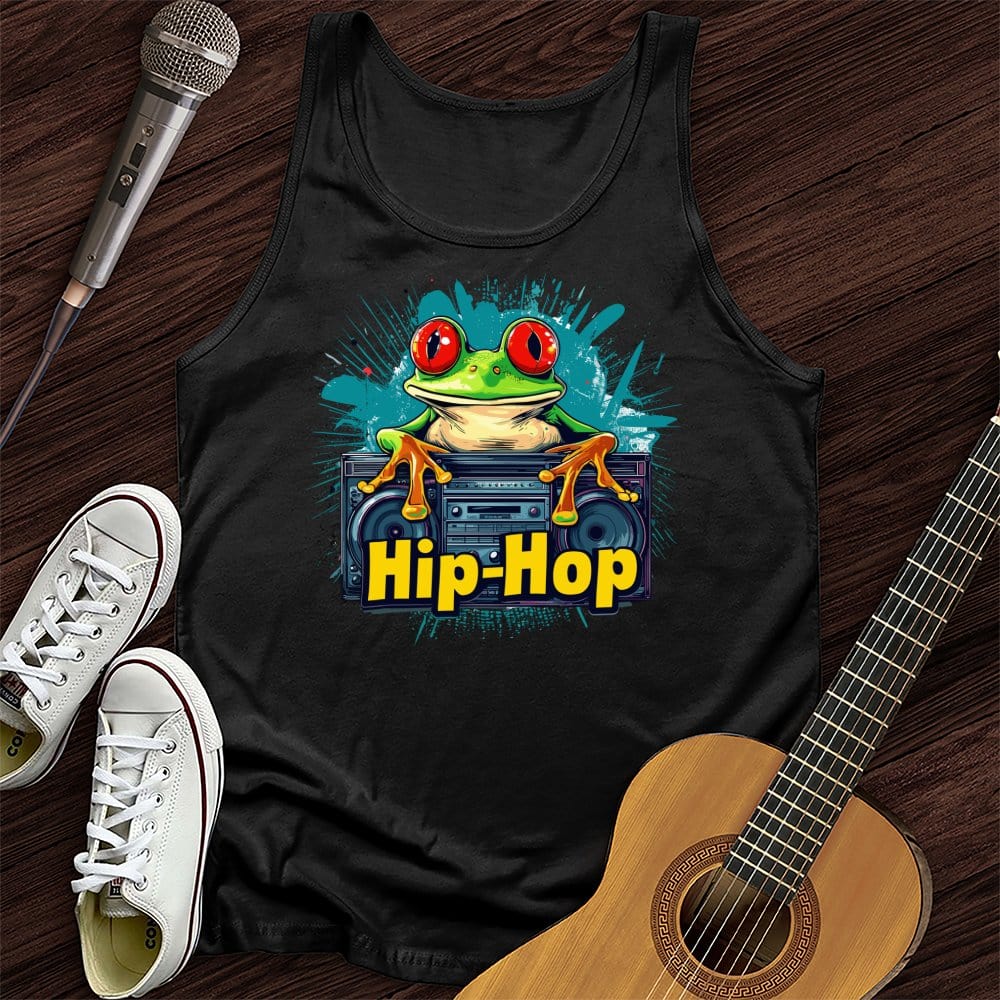 Printify Tank Top Black / XS Tree Frog Unisex Tank Top