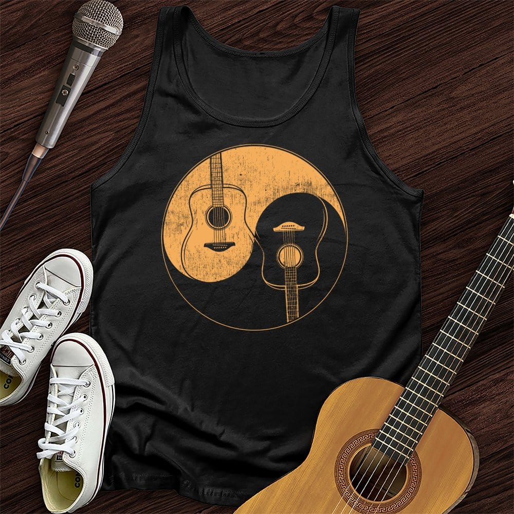 Printify Tank Top Black / XS Yin Yang Acoustics Tank Top