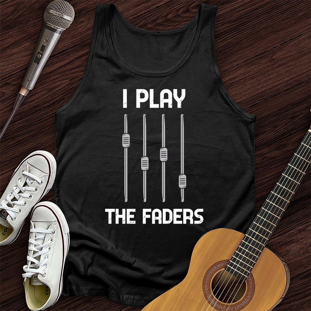 Printify Tank Top I Play The Faders Unisex Tank Top