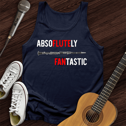 Printify Tank Top Navy / XS Absoflutely Tank Top