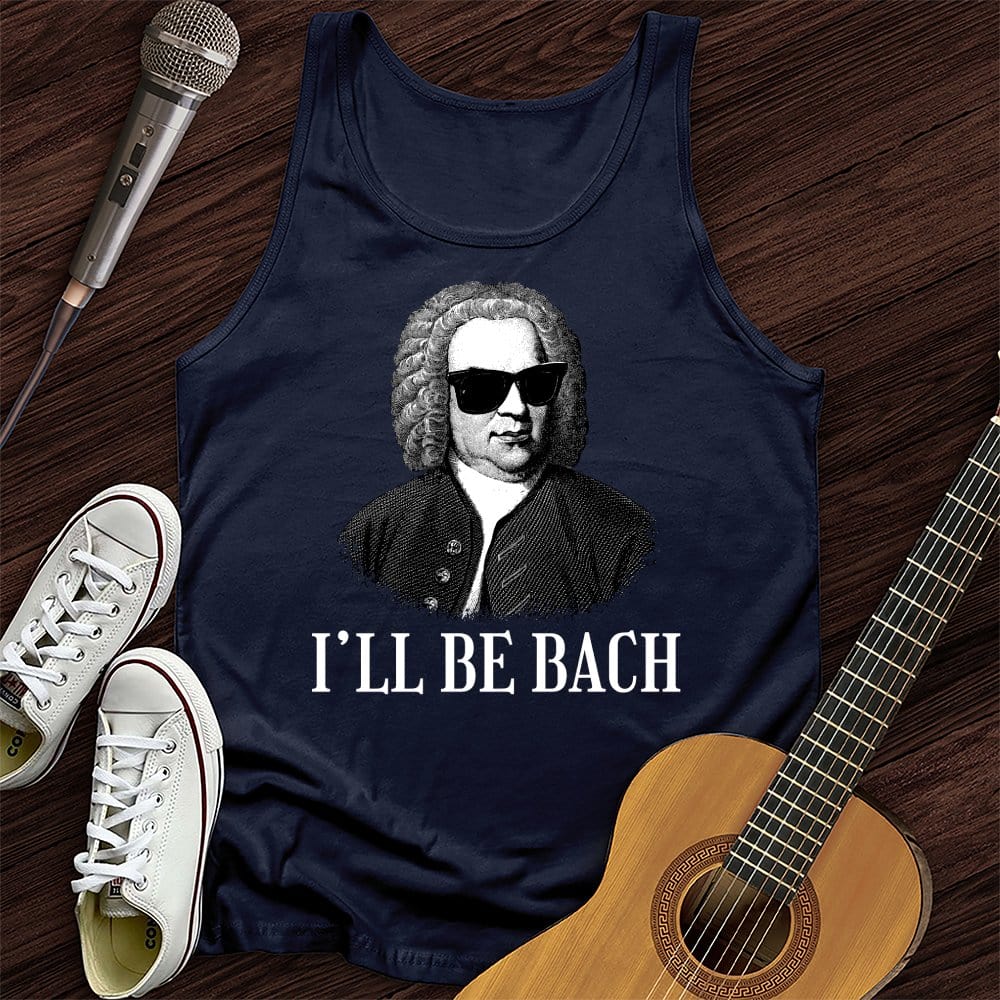 Printify Tank Top Navy / XS Be Bach Unisex Tank Top