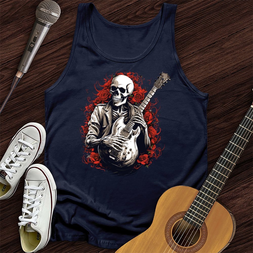 Printify Tank Top Navy / XS Bed of Roses Unisex Tank Top