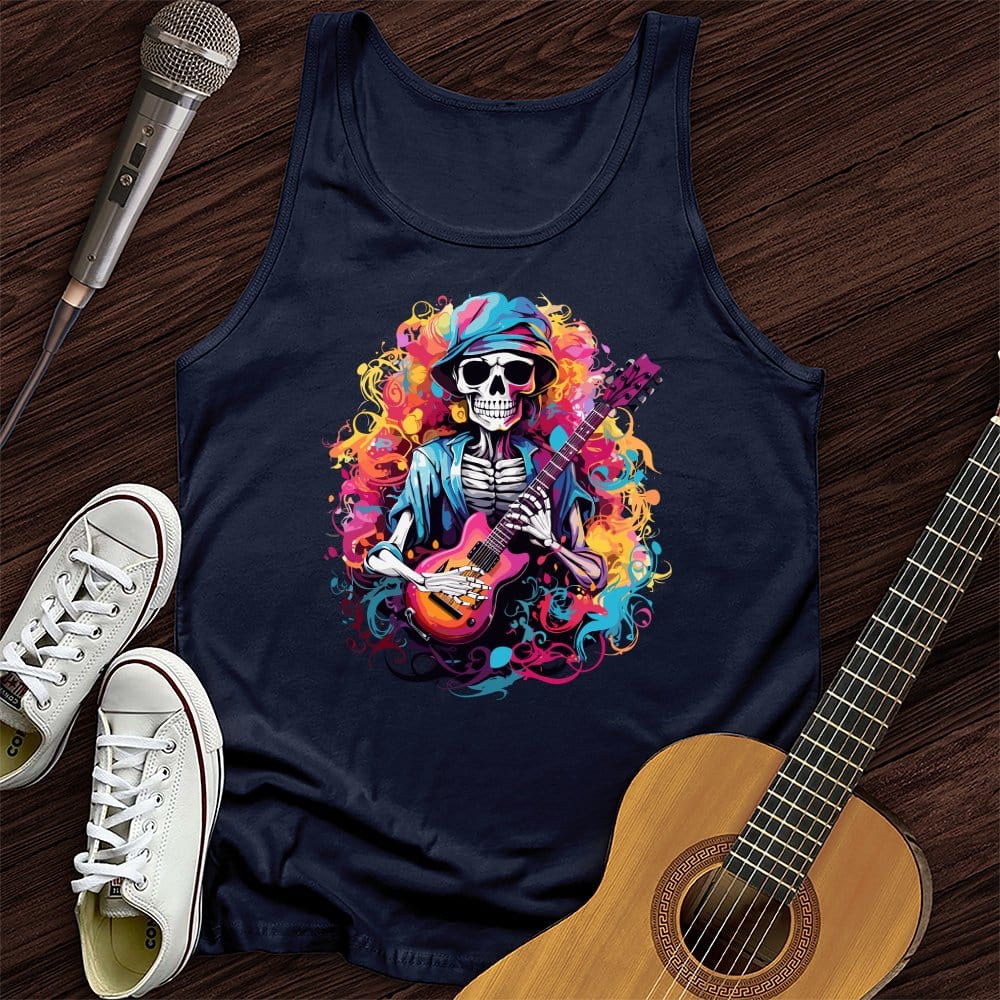 Printify Tank Top Navy / XS Colorful Undead Tank Top