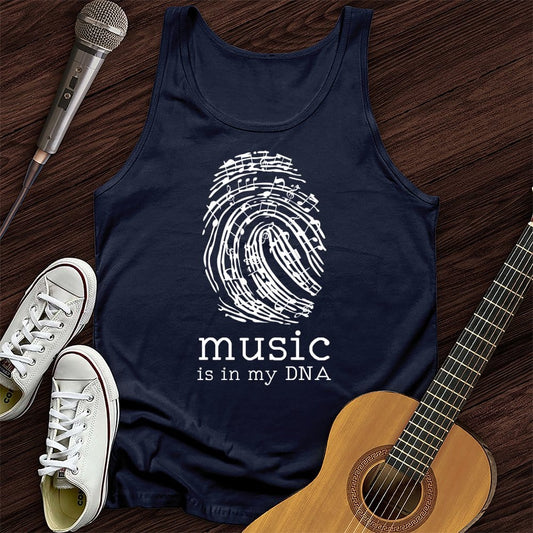 Printify Tank Top Navy / XS DNA Unisex Tank Top