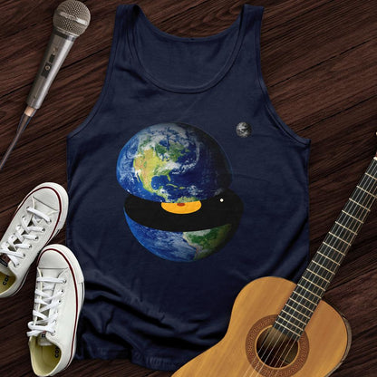 Printify Tank Top Navy / XS Earth Player Unisex Tank Top