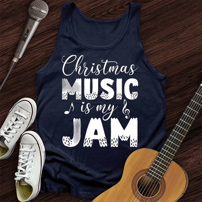 Printify Tank Top Navy / XS Jam Unisex Tank Top