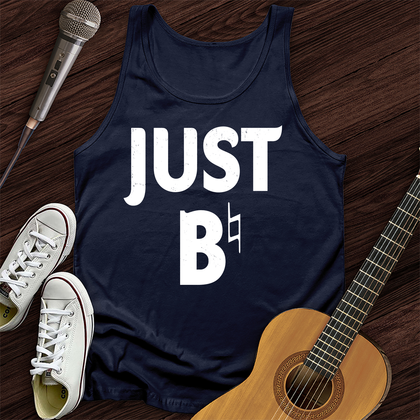 Printify Tank Top Navy / XS Just B Tank Top