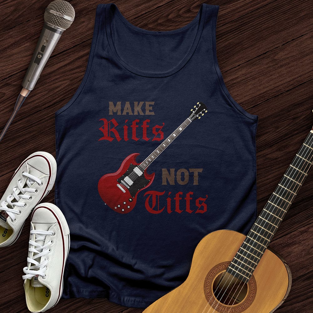 Printify Tank Top Navy / XS Make Riffs Unisex Tank Top