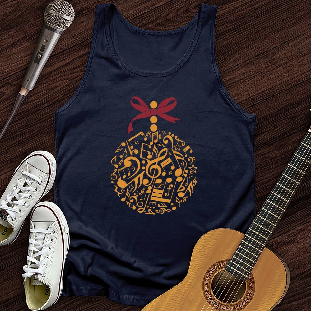 Printify Tank Top Navy / XS Musical Ornament Unisex Tank Top